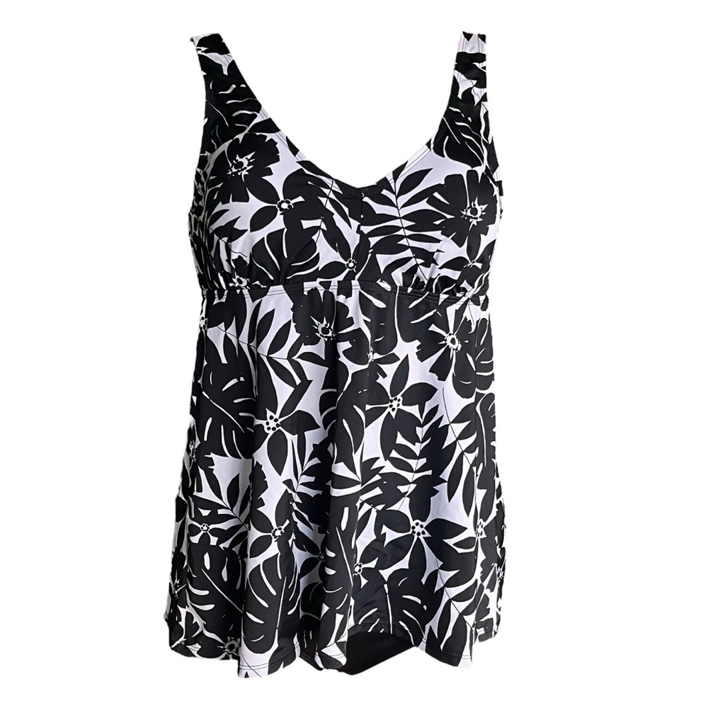 Kim Gravel x Swimsuits For All Flowy Tankini and Brief Set - Picture 4 of 8